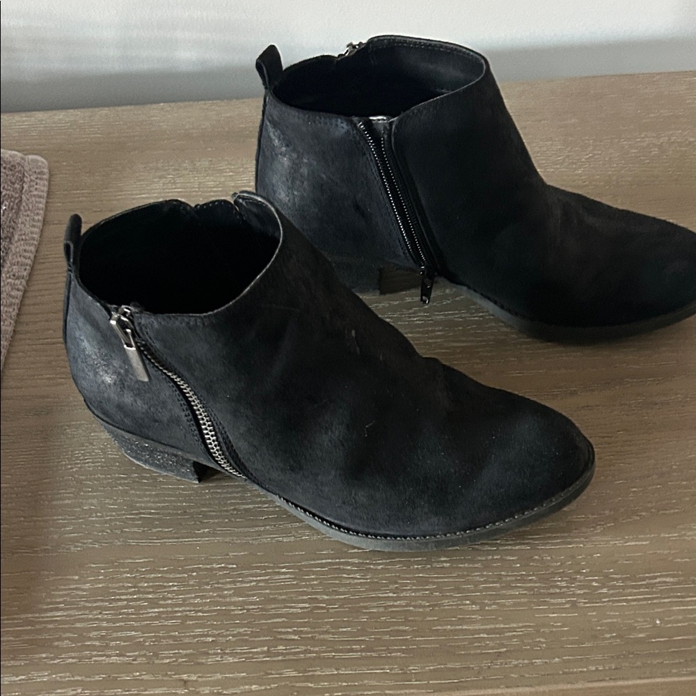 Carlos by Carlos Santana Black Ankle Boots